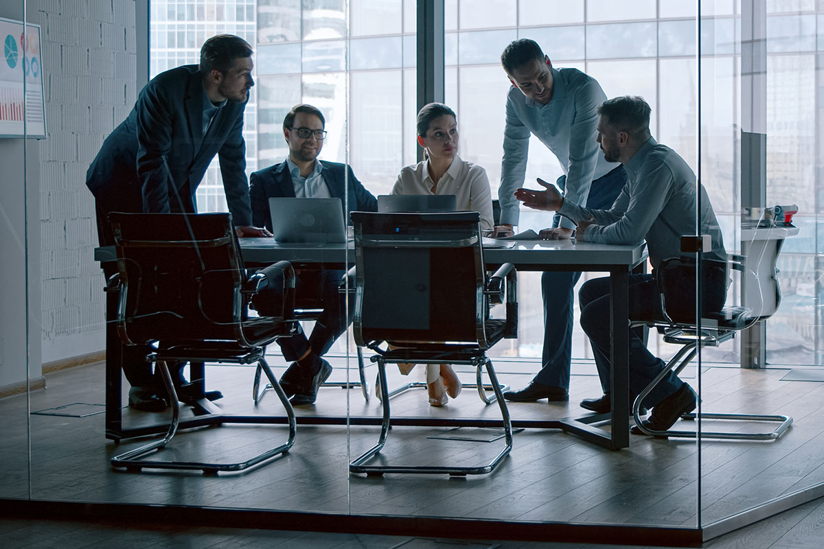 VerifiedSum accounting team collaborating in the office